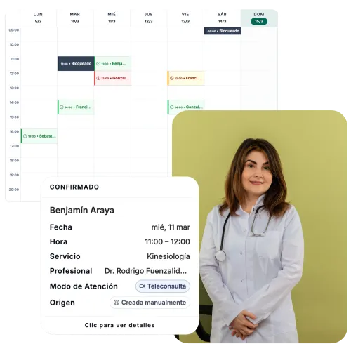 Gestión de Agenda Centralizada y Recordatorios